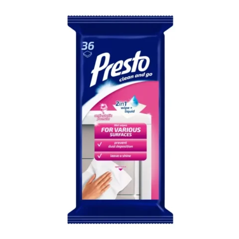 Presto čistiace obrúsky univerzálne 36ks
