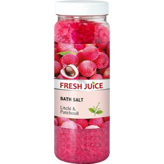 Fresh Juice Kúpeľná soľ 700g Litchi&Patchouli