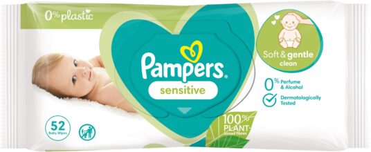 Pampers baby wipes 52ks Sensitive