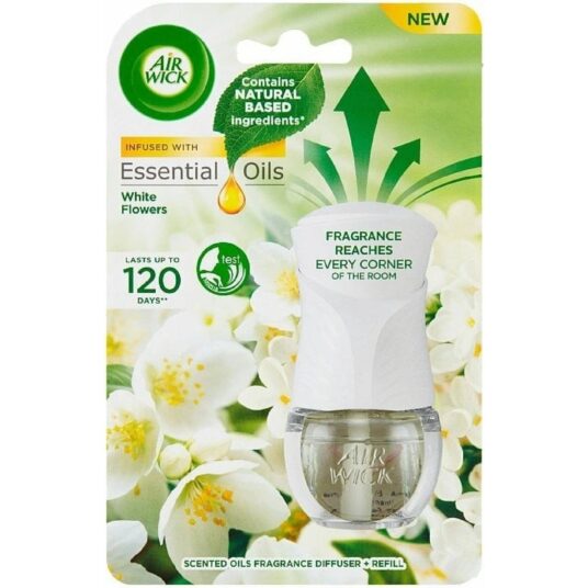 Air wick Electric Strojček+náplň 19ml Biele kvety