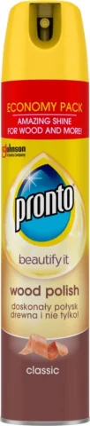 Pronto Wood Classic leštenka na nábytok 400ml