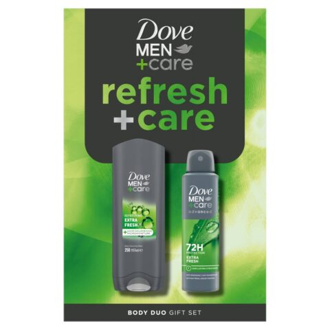 Dove Men+Care Extra Fresh darčekový set antiperspirant 150ml+sprchový gél 250ml
