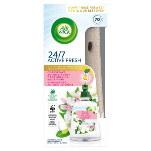 Air Wick Active Fresh Automatic Biele Kvety 228ml