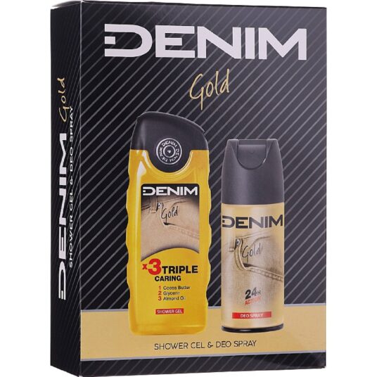 Denim Gold darčekový set deodorant 150ml+sprchový gél 250ml