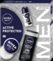 Nivea Men Active Protected darčekový set roll-on 50ml+krém 75ml+sprchový gél 250ml