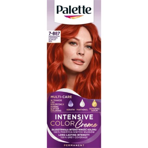 Palette ICC farba na vlasy 50ml 7-887 (RV6) Šarlátovo červená