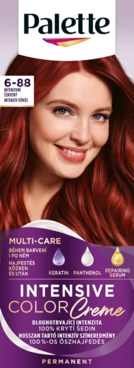 Palette ICC farba na vlasy 50ml 6-88 (RI5) Intenzívna Červená