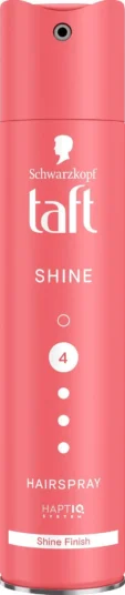 Taft lak na vlasy 250ml Shine 4