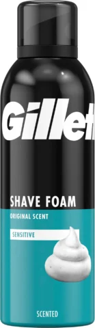 Gillette pena na holenie 200ml Sensitive