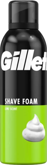 Gillette pena na holení 200ml Lime
