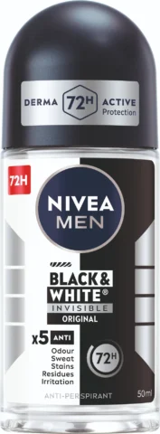 Nivea Men roll-on 50ml Black&White invisible original