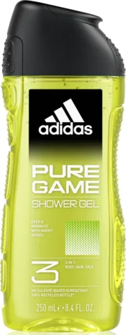 Adidas Men sprchový gél 250ml Pure game