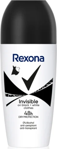 Rexona roll 50ml Black&White Invisible