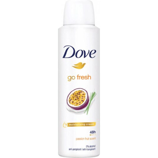 Dove antiperspirant 150ml Go fresh passion fruit scent