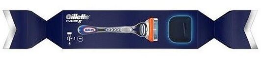 Darčekový set Gillette Fusion 5 Proshield holiaci strojček+cestovné puzdro