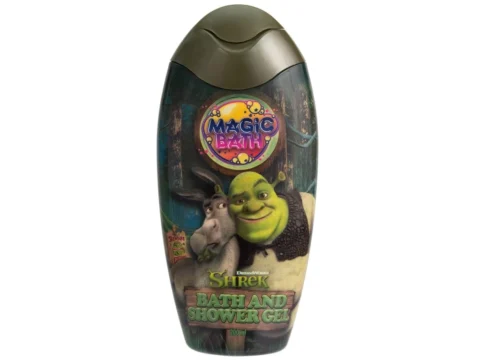 Detský kúpeľový a sprchový gél 200ml Shrek