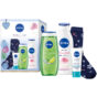Darčekový set Nivea Perfect Day-telové mlieko 400ml+sprchový gél 250ml+krém 50ml+ponožky
