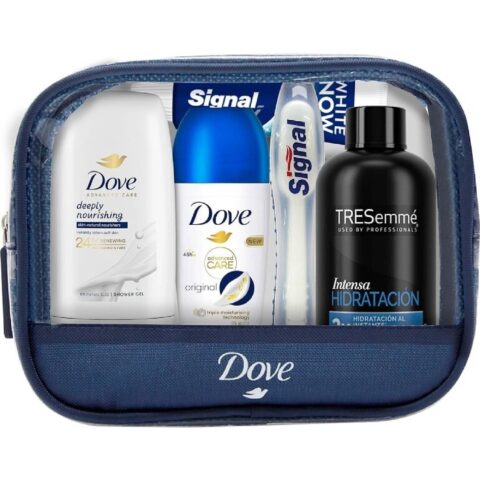 Darčekový set Dove Mini taška roll-on 50ml+ SG 55ml+šampón Tresemmé 100ml+Signal 14ml+ZK