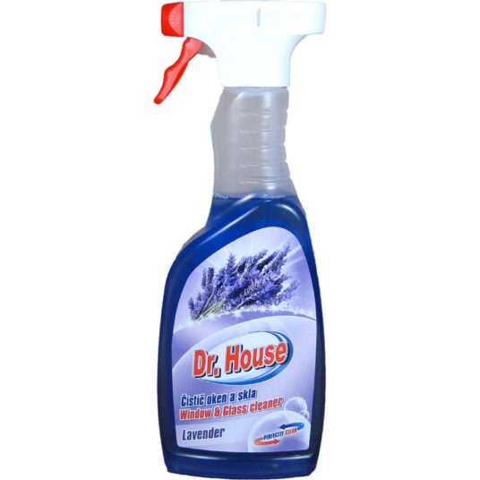 Dr.House čistič okien s rozprašovačom 500ml Lavender