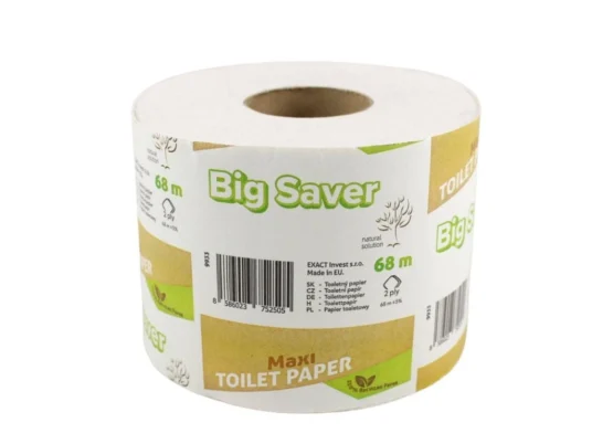 Toaletný papier Big Saver 68m 2-vrst