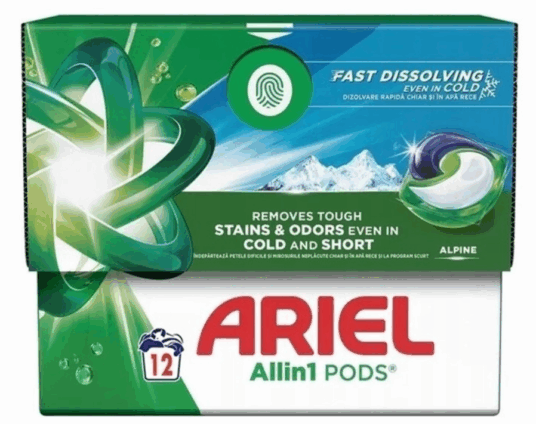 Ariel kapsule 12ks Alpine