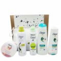 Dove Taška deodorant 150ml+telový balzam 150ml+telová pena 250ml+šampón+telový krém 298g