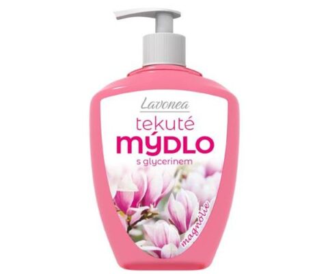 Tekuté mydlo Magnolia s dávkovačom 0,5l Lavon