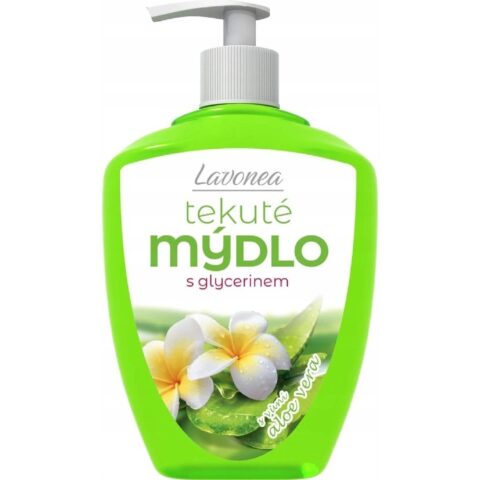 Tekuté mydlo Aloe Vera s dávkovačom 0,5l Lavon