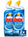 Duck WC čistič 2x750ml Marine