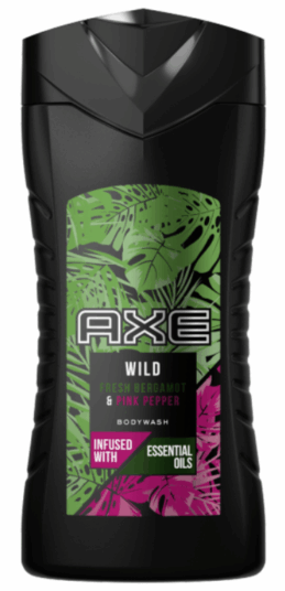 Axe sprchový gél 250ml Wild Fresh Bergamot&Pink Pepper