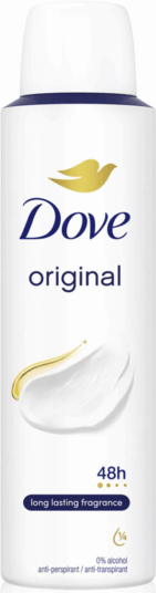 Dove antiperspirant 150ml Original
