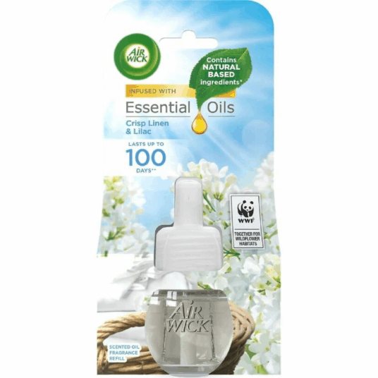 Air wick Electric náplň 19ml Crisp Linen&Lilac