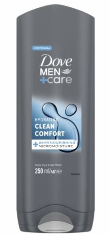 Dove Men sprchový gél 250ml Clean Comfort