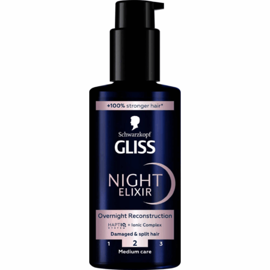 Gliss Night Elixier s pumpou 100ml Anti Spliss Wunder