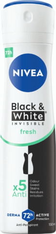 Nivea antiperspirant 150ml Black&White Fresh
