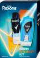 Darčekový set Rexona Men Cobalt antiperspirant 150ml+sprchový gél 225ml