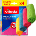 Vileda univerzálna utierka Mikrofibre Colors 4ks
