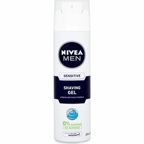 Nivea pena na holenie 200ml Sensitive