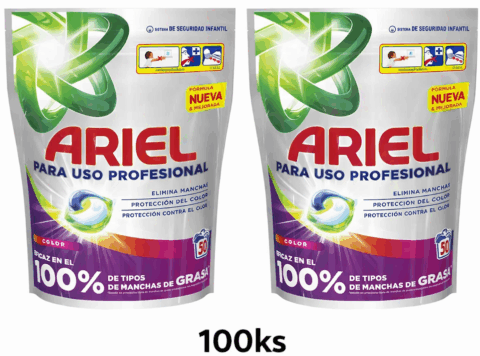 Ariel kapsule na pranie Color 100ks Box