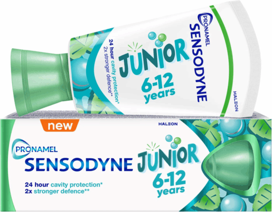 Sensodyne zubná pasta Junior 50ml 6-12r Mild Mint