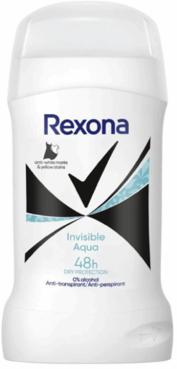 Rexona Stick 50ml Invisible Aqua