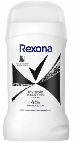 Rexona Stick 50ml Invisible Black&White