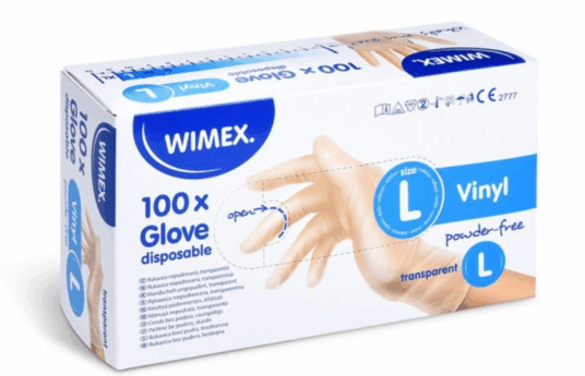 Rukavice nitrilové 100ks L