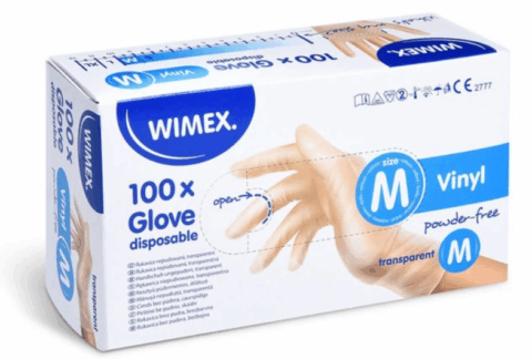 Rukavice nitrilové 100ks M