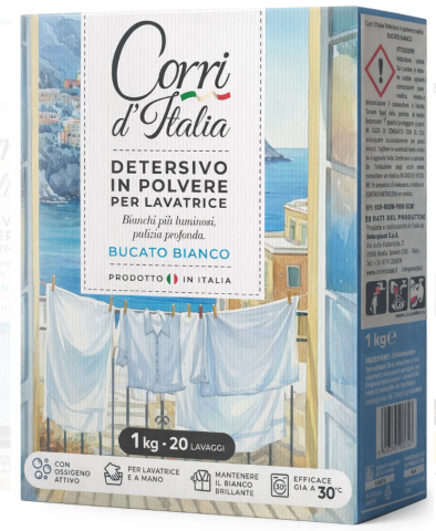 Corri d´Italia prací prášok 85pd 4,25kg Bianco