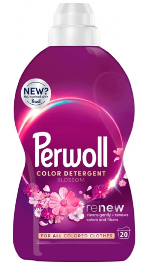 Perwoll Prací gél 1l 20pd Renew Blossom